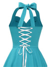 Vintage Σέξι Pin Up Sky Φόρεμα