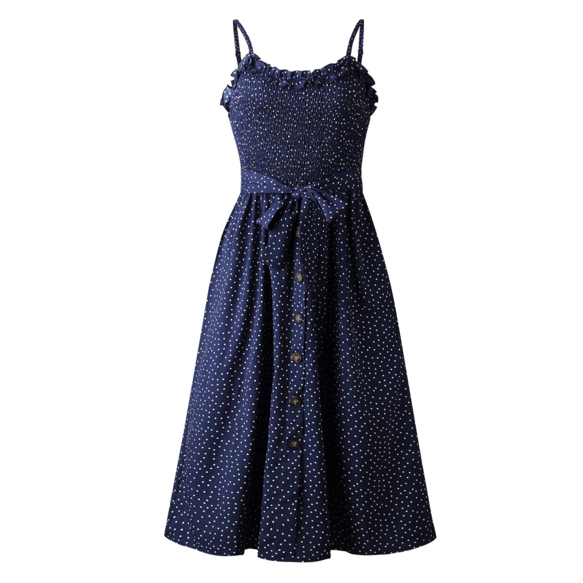 Vintage Sixties Μπλε Φόρεμα