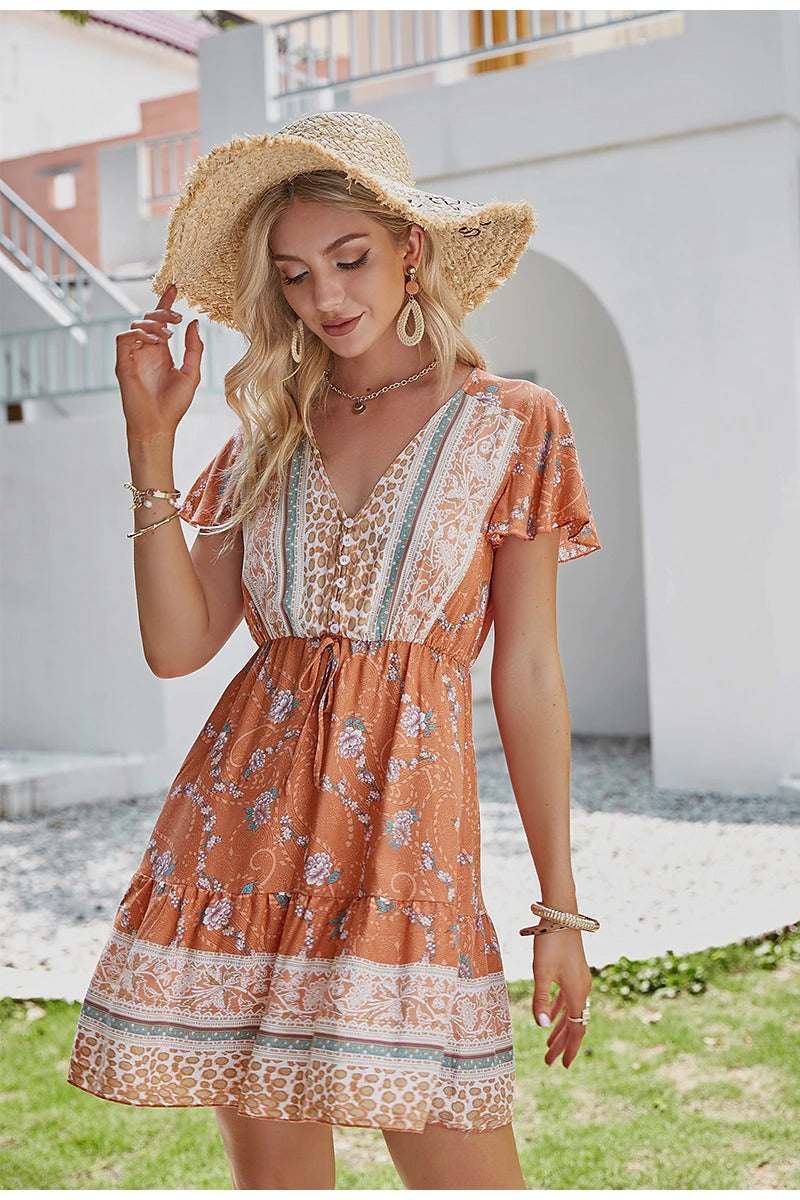 Φόρεμα Vintage Bohemian Style