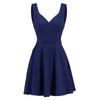 Vintage Swing Navy Φόρεμα