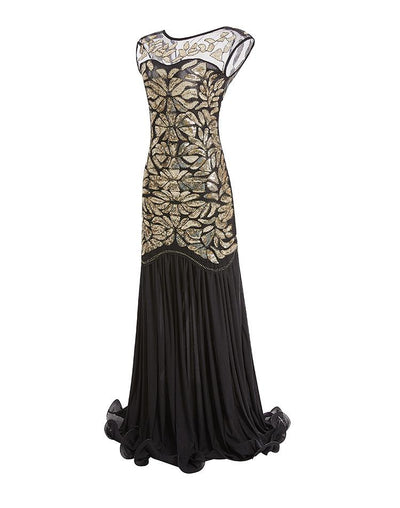 Vintage 20s Flapper Φόρεμα Χρυσό