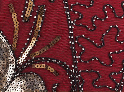 Vintage 20s Plus Size Red Charleston Φόρεμα