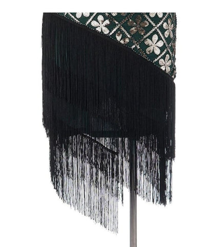 Vintage Χρυσό Φόρεμα 20s Plus Size