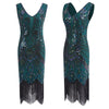 Vintage 20s Paris Green Φόρεμα
