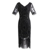 Φόρεμα 20s Lace Sequin