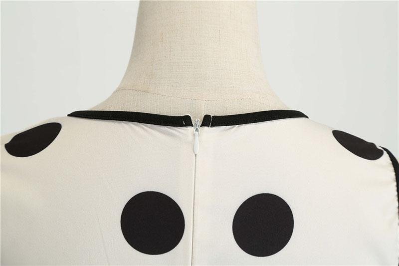 Ασπρόμαυρο Φόρεμα 50s