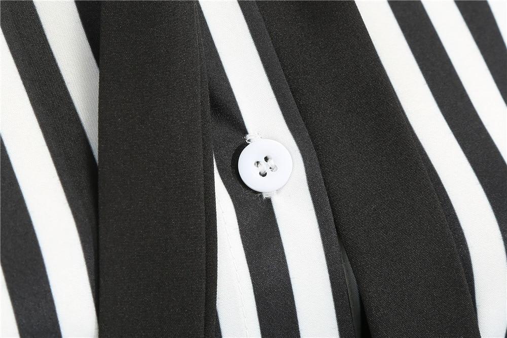 Vintage Ρετρό Ασπρόμαυρο Φόρεμα