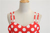Vintage Rockabilly Φόρεμα Κόκκινο Λευκό Πουά