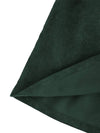 Teen Green Vintage Velvet Φόρεμα